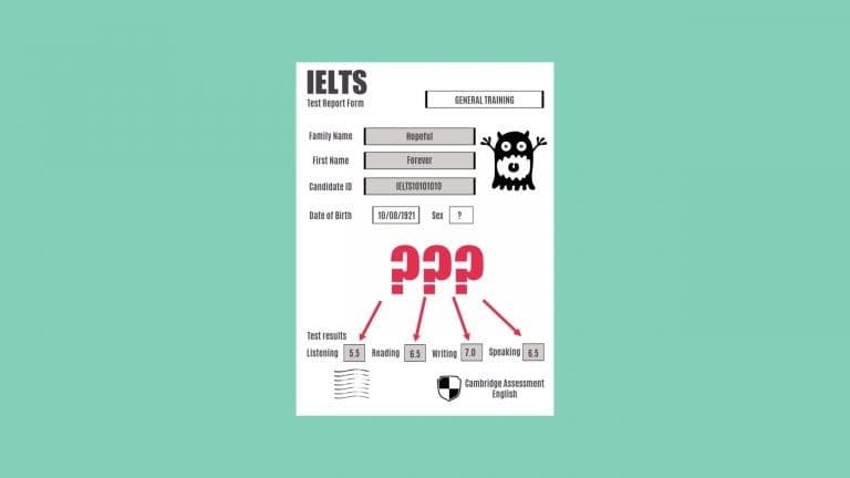 What your previous IELTS results tell me