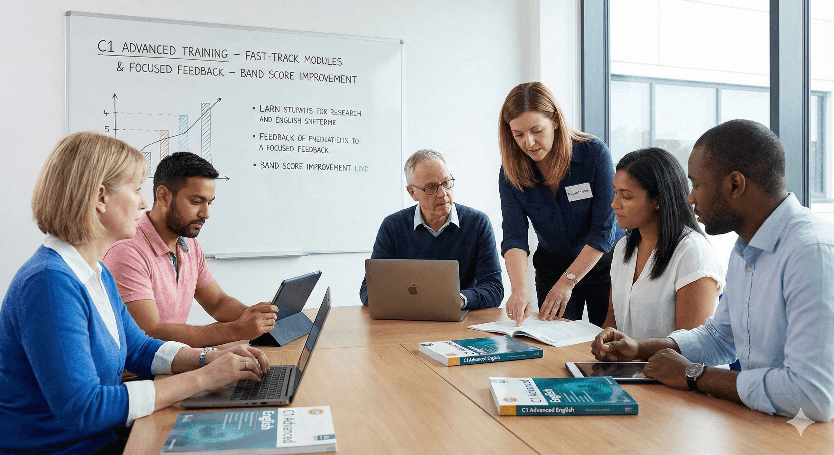 Fast-track IELTS band improvement coaching